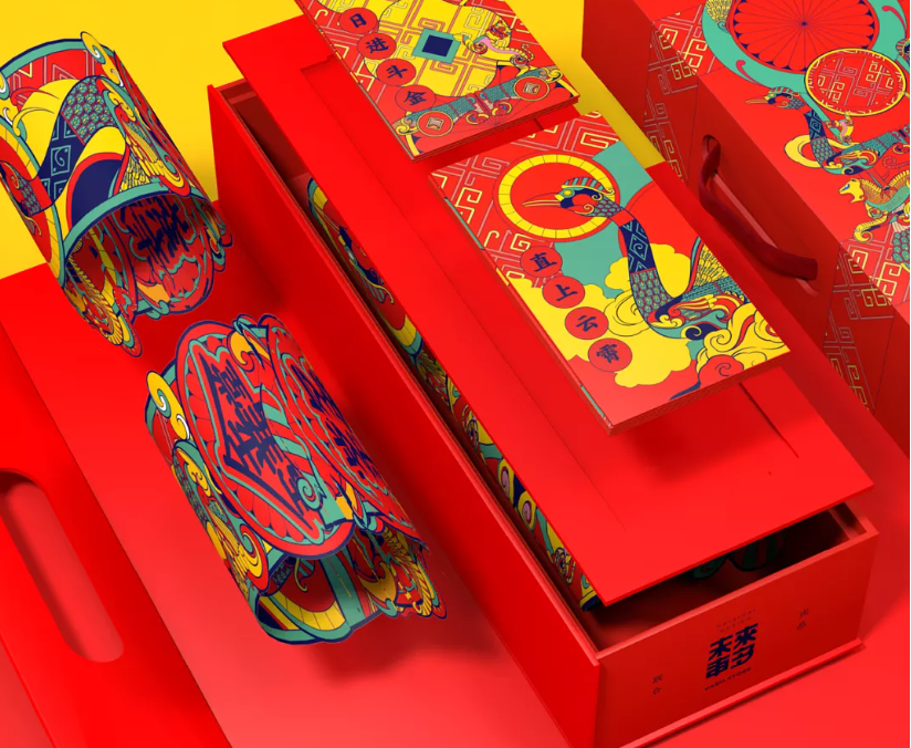 創(chuàng)意新年禮盒設計
